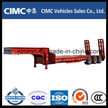 Cimc 3 Achsen Niederbett Semi Trailer